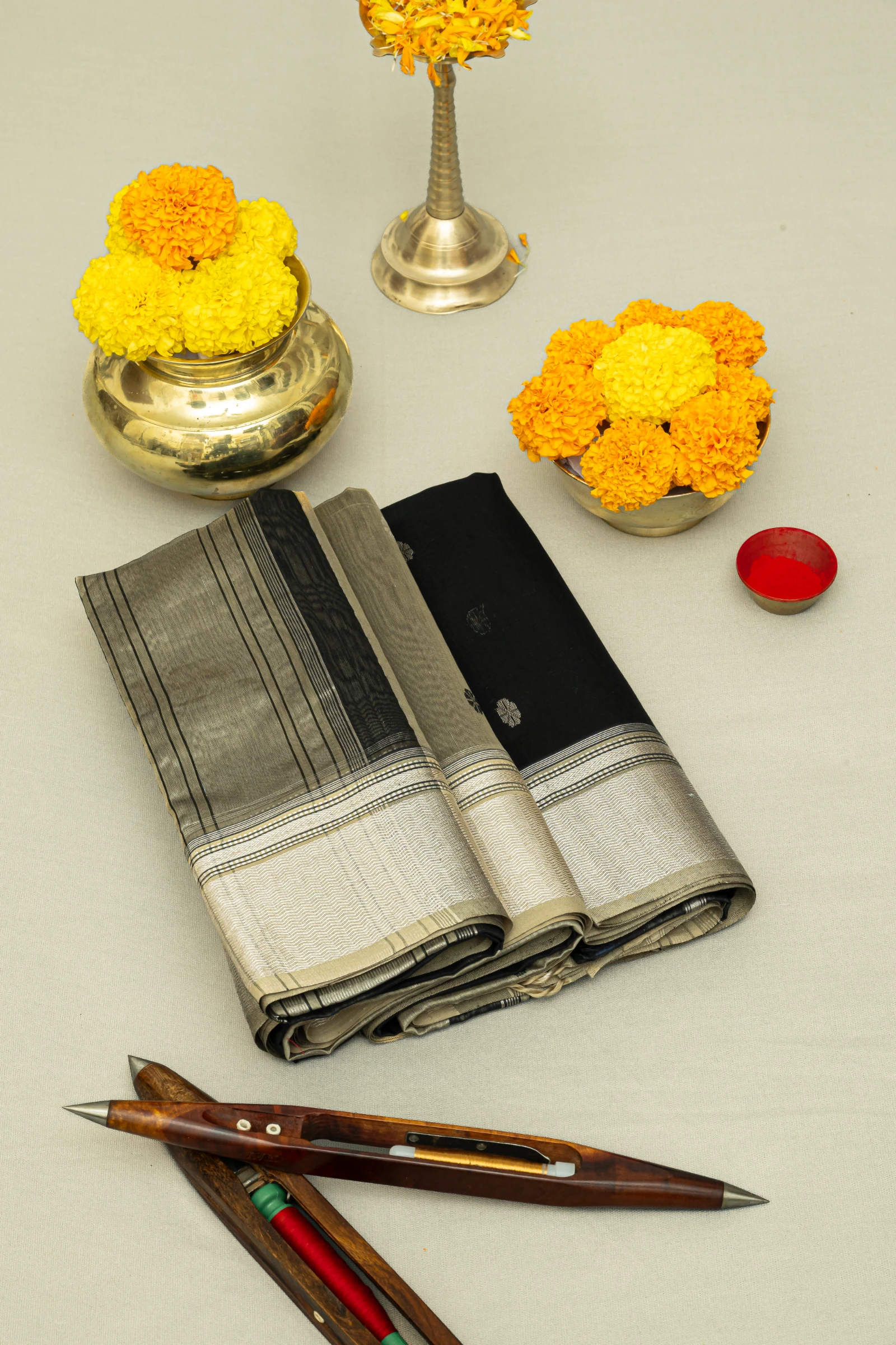 Handloom Silk-Cotton